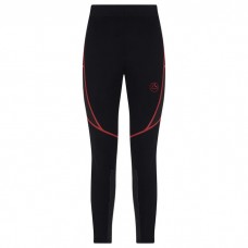 La Sportiva pantalon alergare TRIUMPH Tight W (Black/Hibiscus)